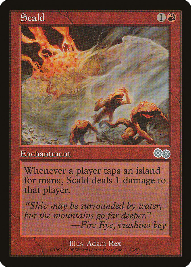 Scald [Urza's Saga] | Impulse Games and Hobbies