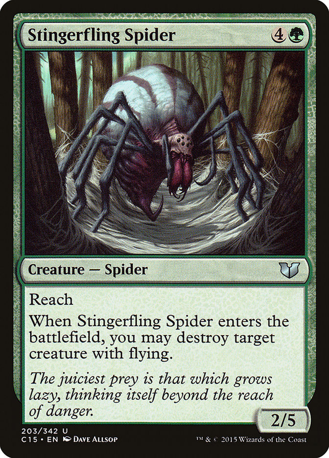 Stingerfling Spider [Commander 2015] | Impulse Games and Hobbies