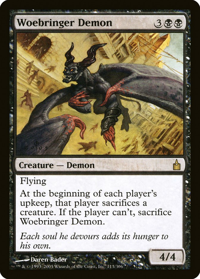 Woebringer Demon [Ravnica: City of Guilds] | Impulse Games and Hobbies