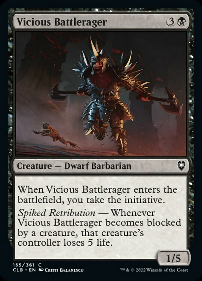 Vicious Battlerager [Commander Legends: Battle for Baldur's Gate] | Impulse Games and Hobbies