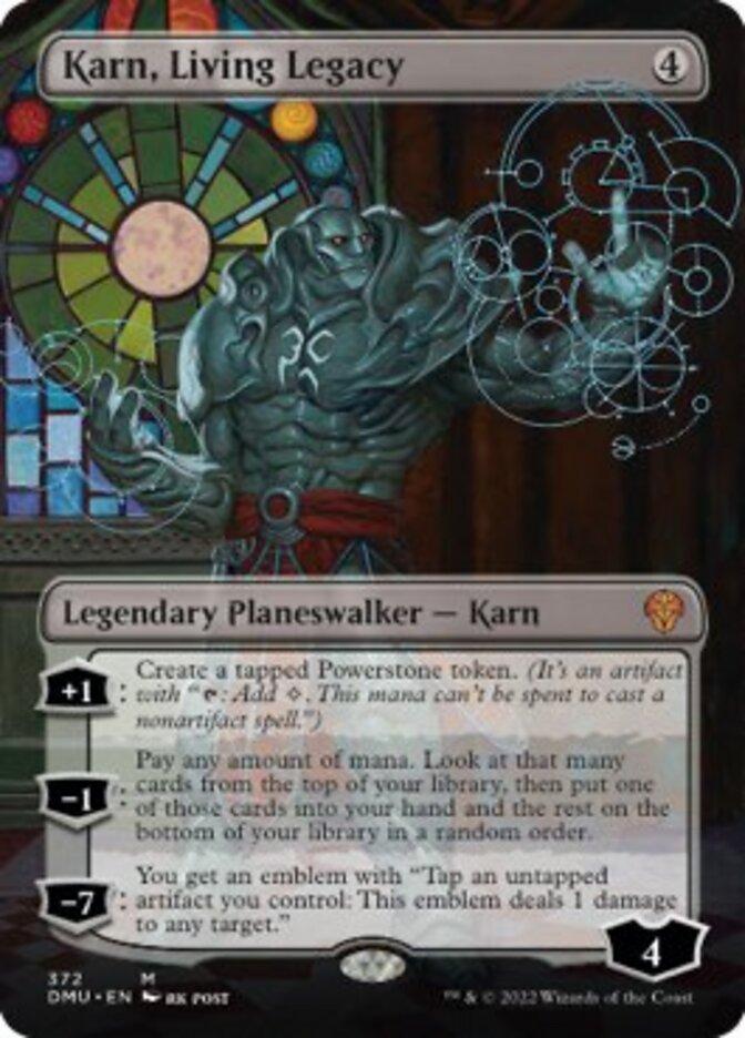 Karn, Living Legacy (Borderless) [Dominaria United] | Impulse Games and Hobbies