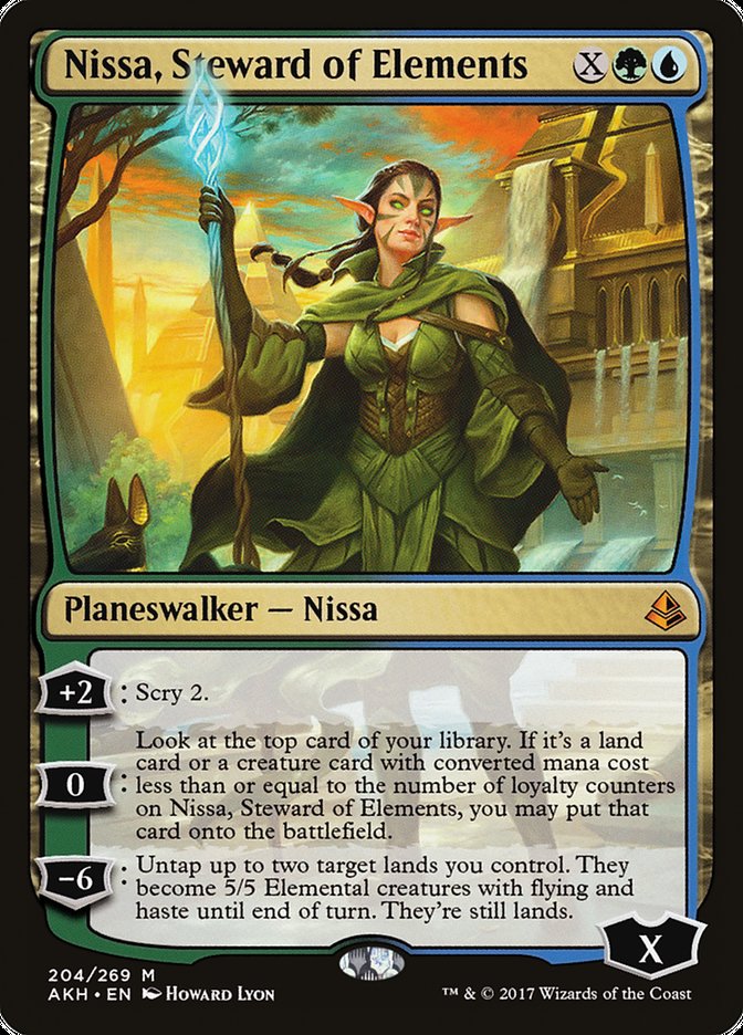 Nissa, Steward of Elements [Amonkhet] | Impulse Games and Hobbies