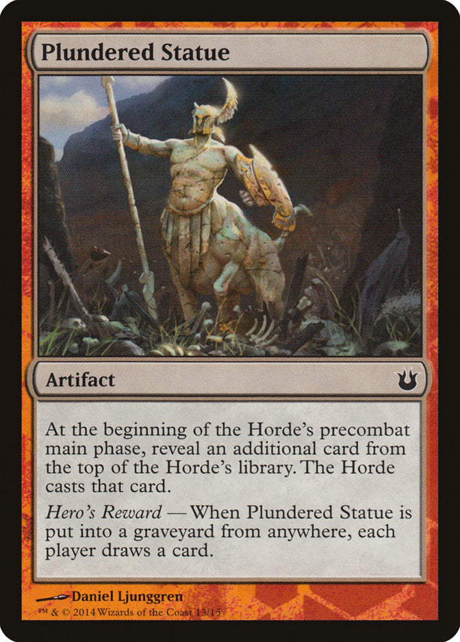 Plundered Statue [Born of the Gods Battle the Horde] | Impulse Games and Hobbies