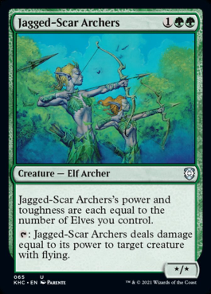 Jagged-Scar Archers [Kaldheim Commander] | Impulse Games and Hobbies