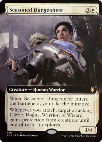 Seasoned Dungeoneer (Extended Art) [Commander Legends: Battle for Baldur's Gate] | Impulse Games and Hobbies