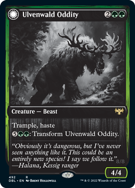 Ulvenwald Oddity // Ulvenwald Behemoth [Innistrad: Double Feature] | Impulse Games and Hobbies