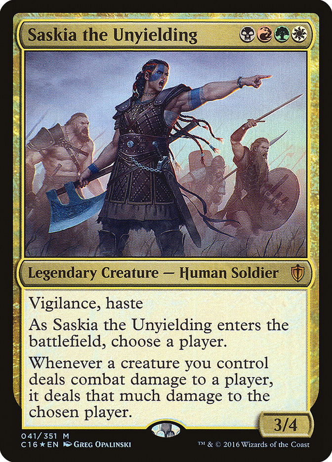 Saskia the Unyielding [Commander 2016] | Impulse Games and Hobbies