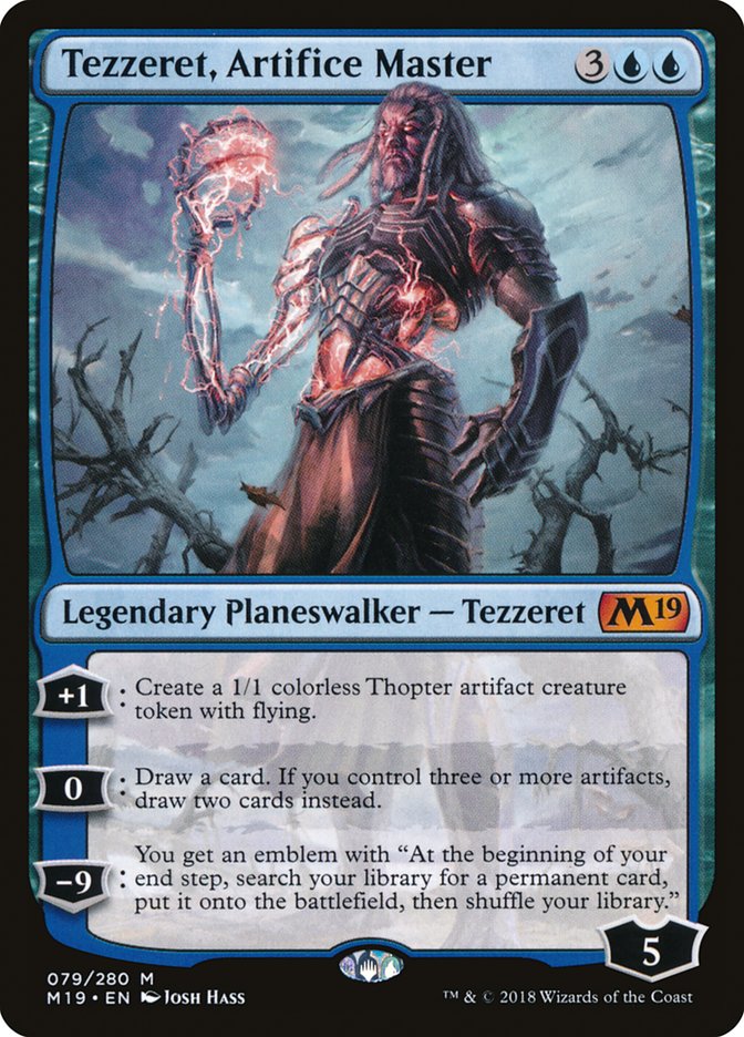 Tezzeret, Artifice Master [Core Set 2019] | Impulse Games and Hobbies