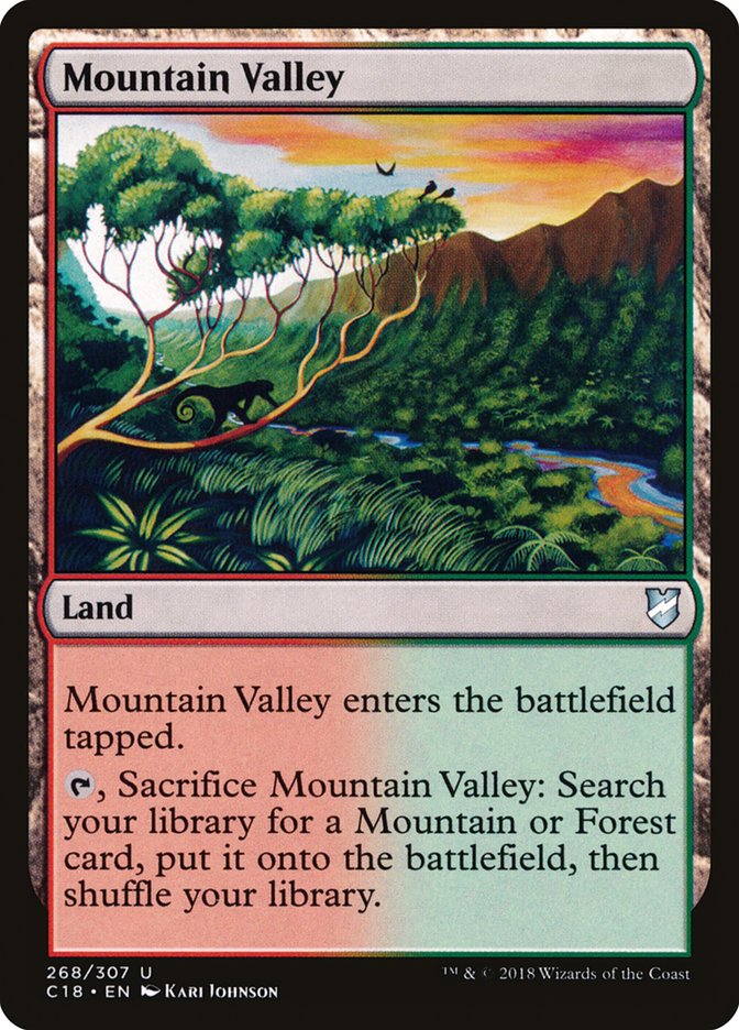 Mountain Valley [Commander 2018] | Impulse Games and Hobbies