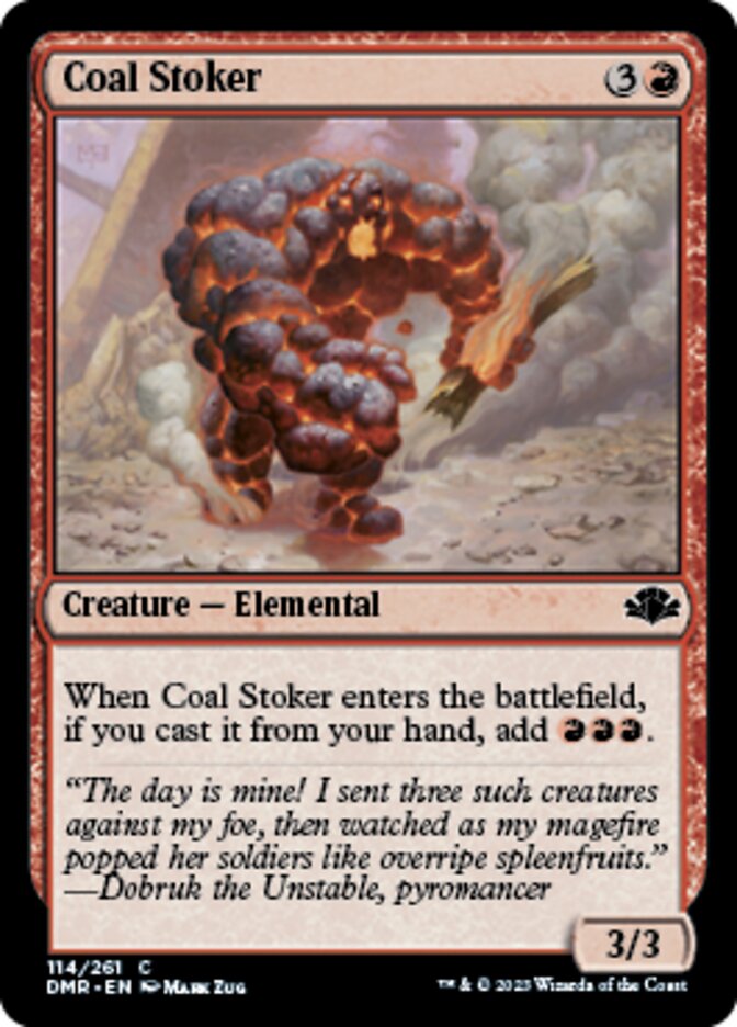 Coal Stoker [Dominaria Remastered] | Impulse Games and Hobbies