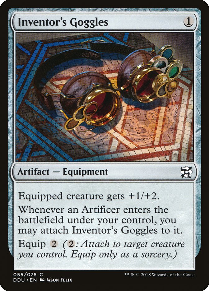 Inventor's Goggles [Duel Decks: Elves vs. Inventors] | Impulse Games and Hobbies