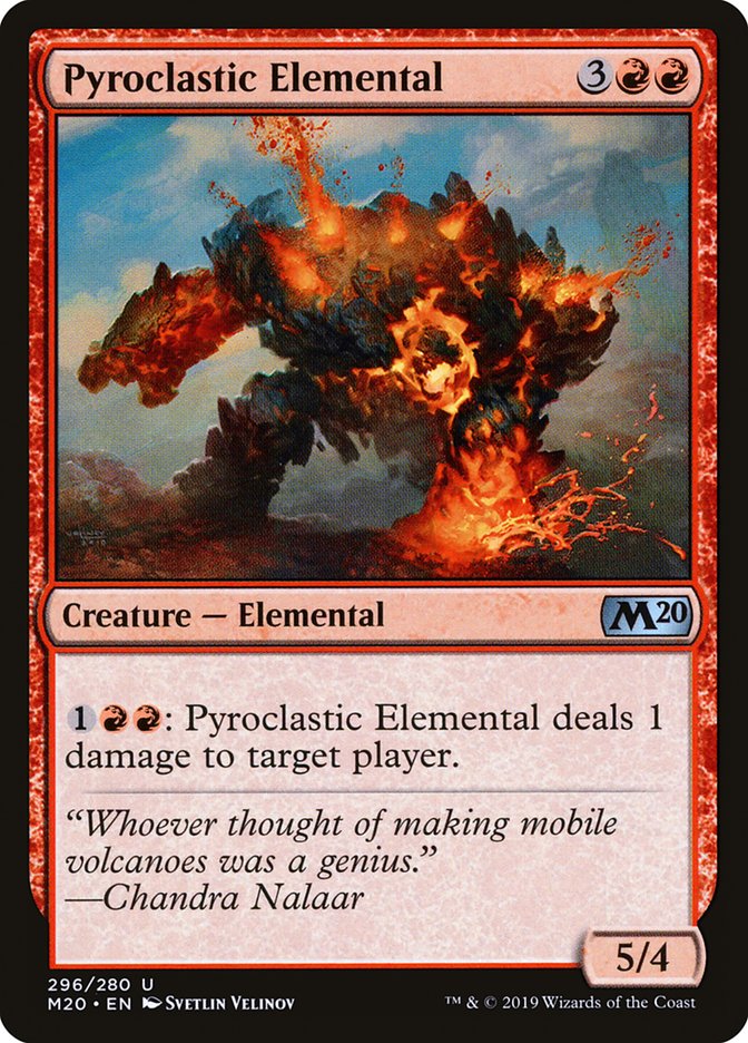 Pyroclastic Elemental [Core Set 2020] | Impulse Games and Hobbies