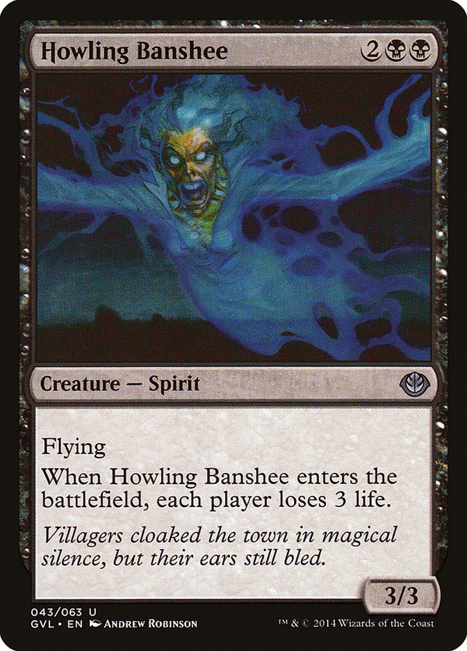 Howling Banshee (Garruk vs. Liliana) [Duel Decks Anthology] | Impulse Games and Hobbies