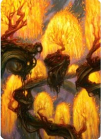 Grove of the Burnwillows Art Card [Zendikar Rising Art Series] | Impulse Games and Hobbies