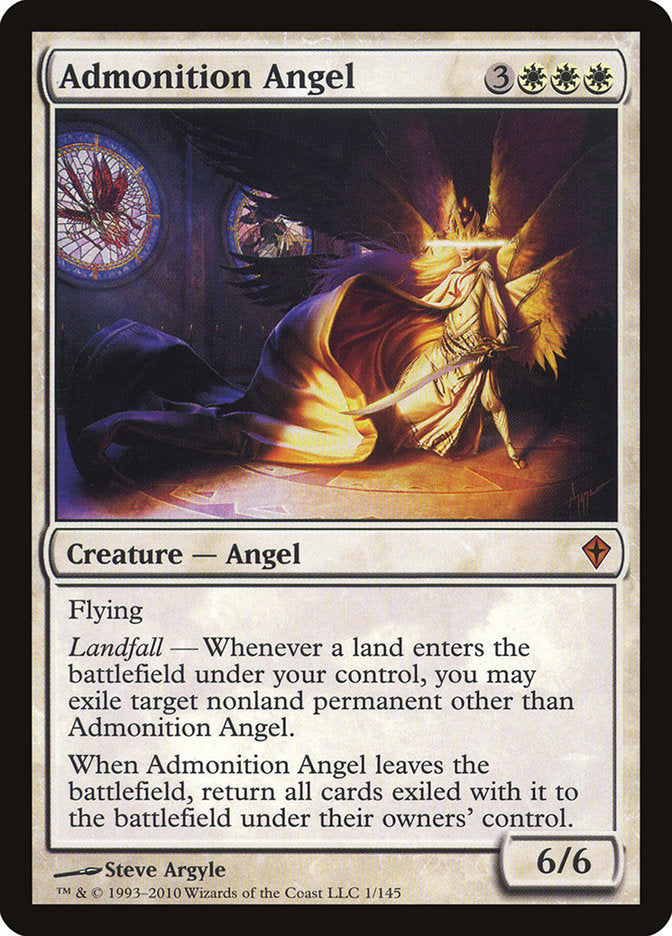 Admonition Angel [Worldwake] | Impulse Games and Hobbies