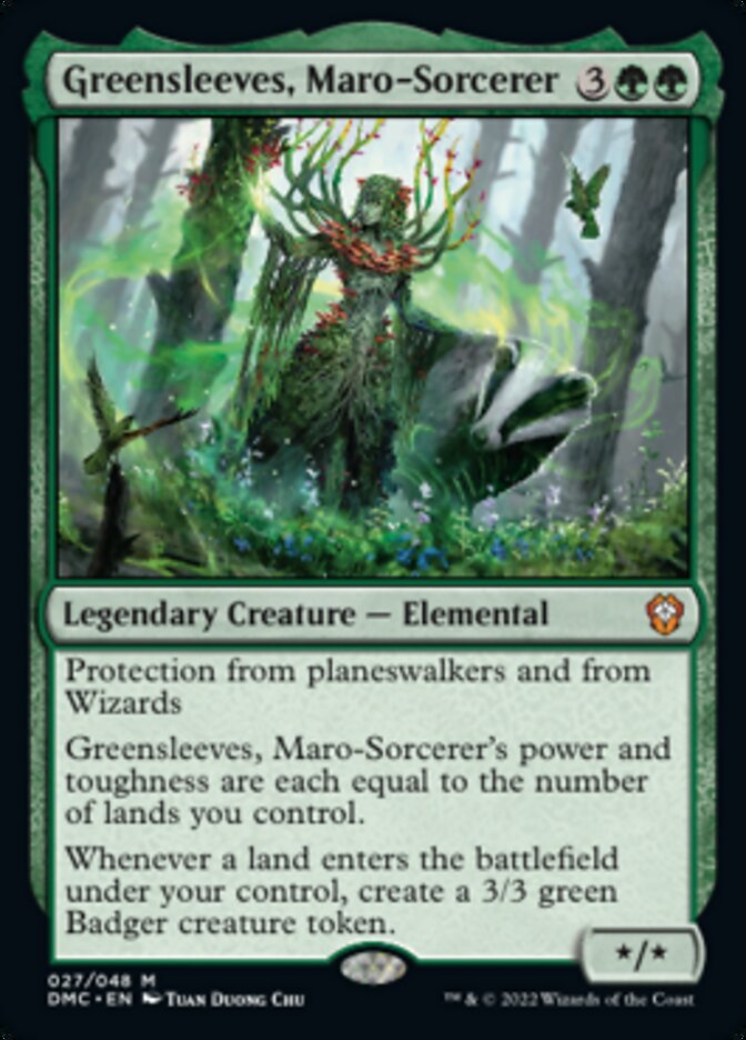 Greensleeves, Maro-Sorcerer [Dominaria United Commander] | Impulse Games and Hobbies