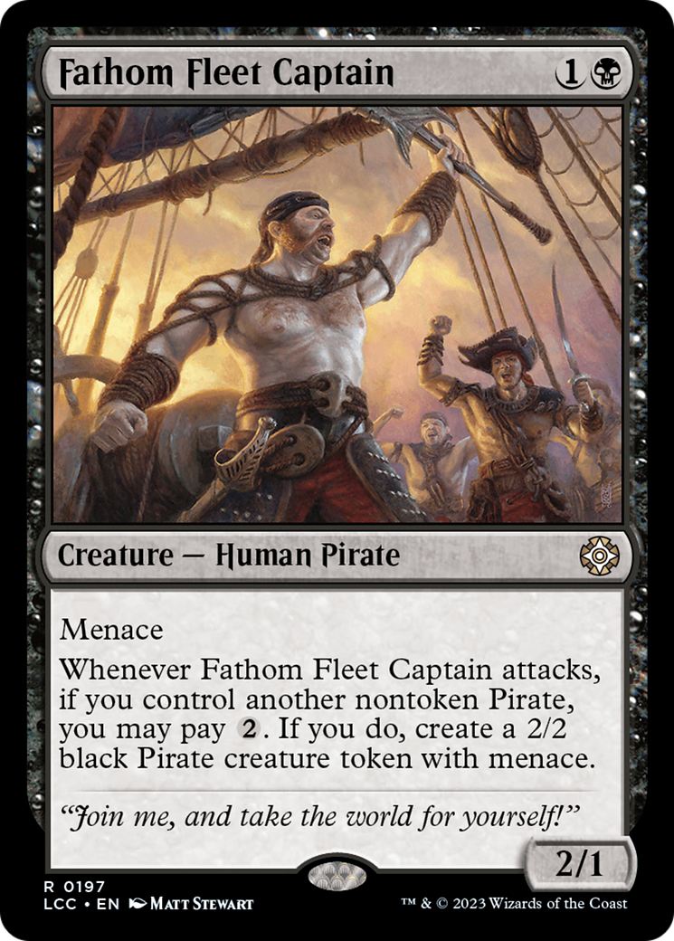 Fathom Fleet Captain [The Lost Caverns of Ixalan Commander] | Impulse Games and Hobbies