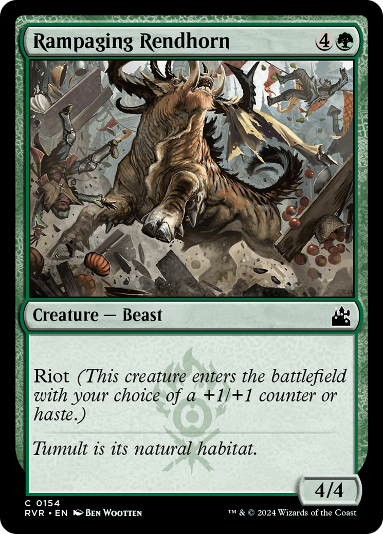 Rampaging Rendhorn [Ravnica Remastered] | Impulse Games and Hobbies