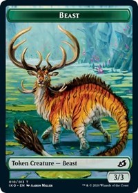 Beast (010) // Hydra Double-sided Token [Commander 2020 Tokens] | Impulse Games and Hobbies