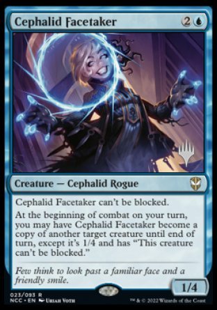 Cephalid Facetaker (Promo Pack) [Streets of New Capenna Commander Promos] | Impulse Games and Hobbies