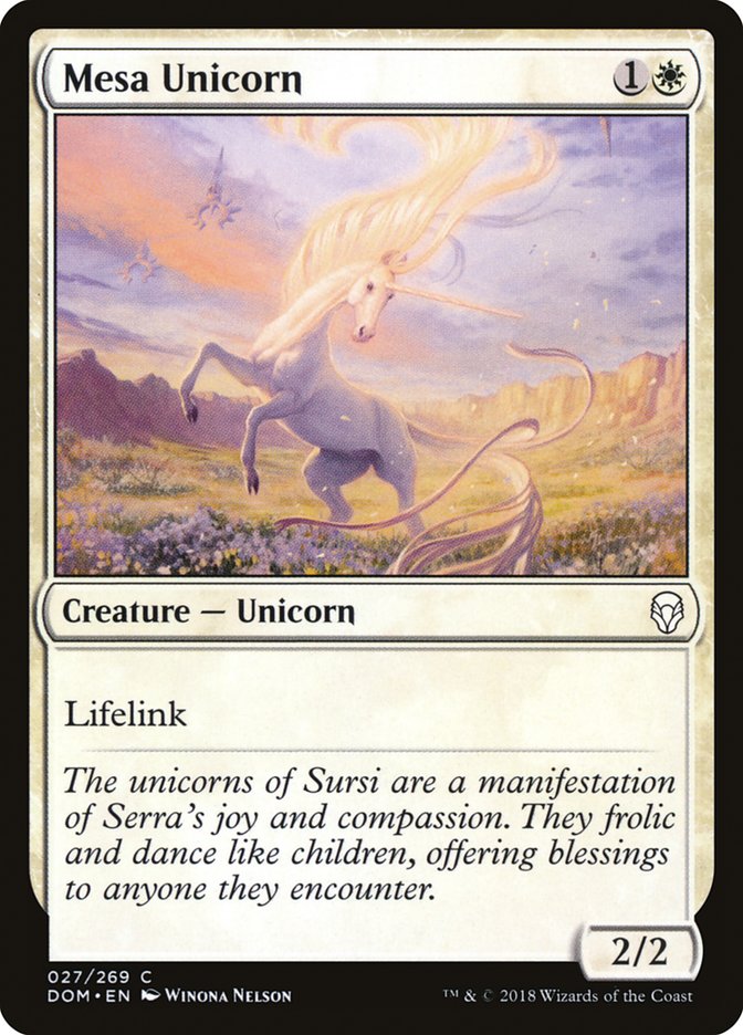 Mesa Unicorn [Dominaria] | Impulse Games and Hobbies
