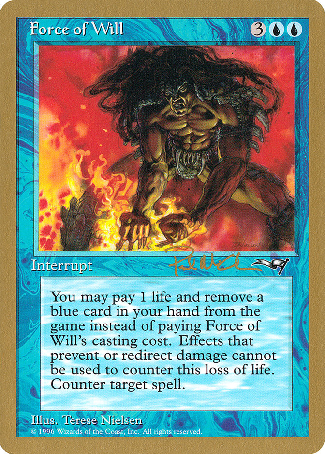 Force of Will (Paul McCabe) [World Championship Decks 1997] | Impulse Games and Hobbies
