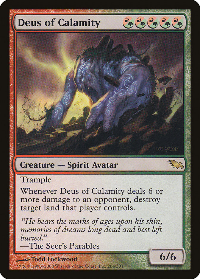 Deus of Calamity [Shadowmoor] | Impulse Games and Hobbies