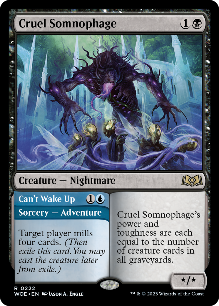 Cruel Somnophage // Can't Wake Up [Wilds of Eldraine] | Impulse Games and Hobbies