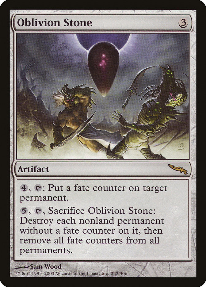 Oblivion Stone [Mirrodin] | Impulse Games and Hobbies