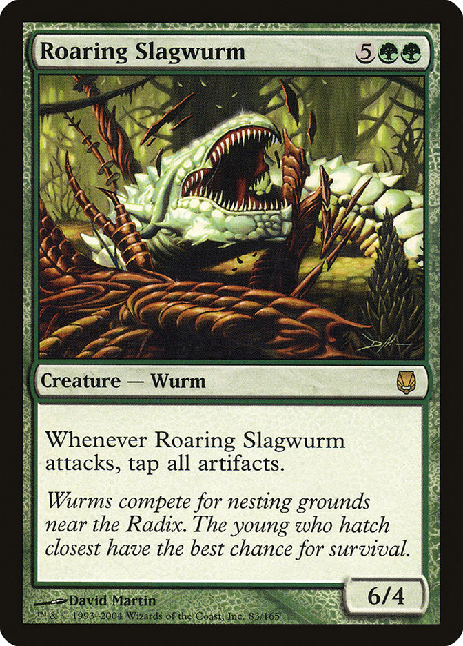 Roaring Slagwurm [Darksteel] | Impulse Games and Hobbies