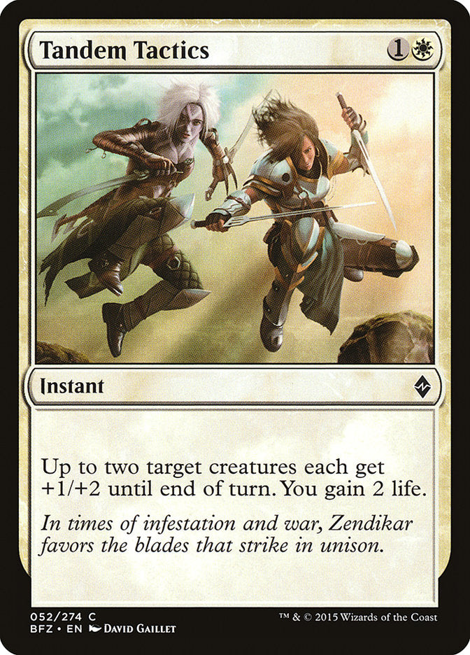 Tandem Tactics [Battle for Zendikar] | Impulse Games and Hobbies