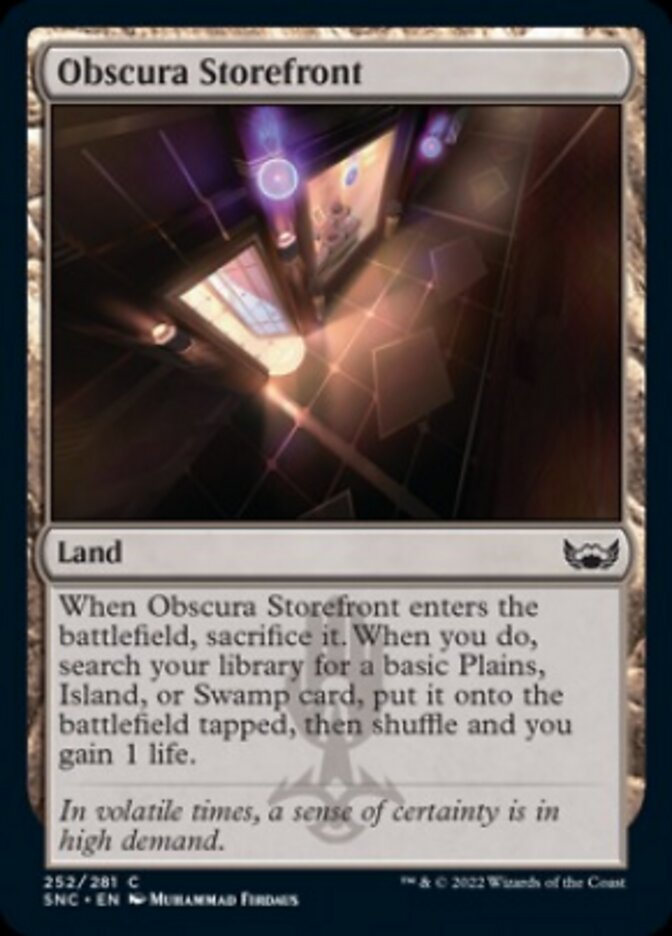 Obscura Storefront [Streets of New Capenna] | Impulse Games and Hobbies