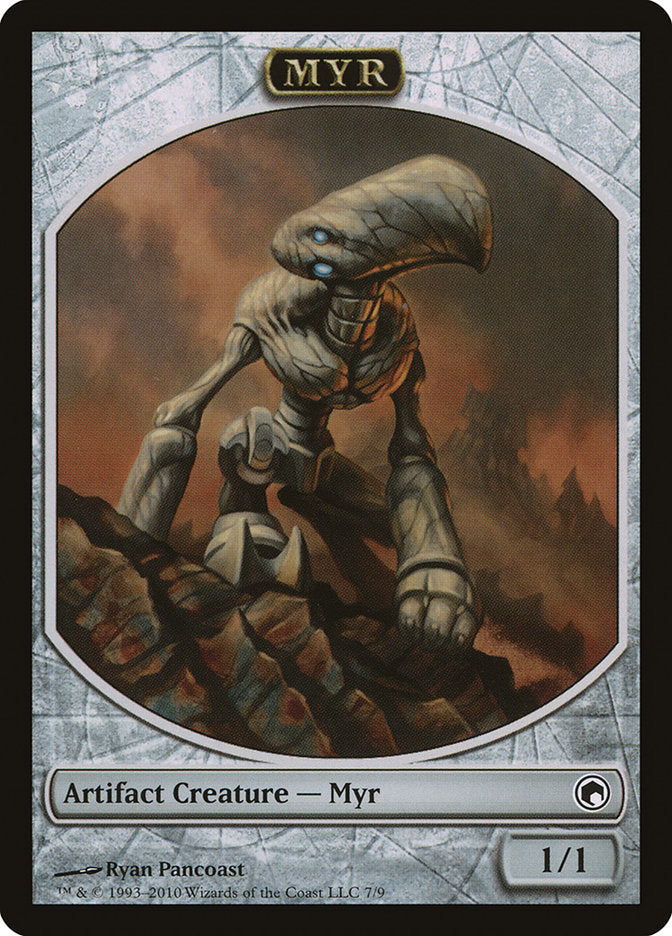 Myr Token [Scars of Mirrodin Tokens] | Impulse Games and Hobbies