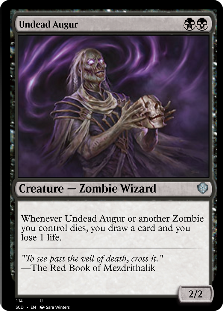 Undead Augur [Starter Commander Decks] | Impulse Games and Hobbies