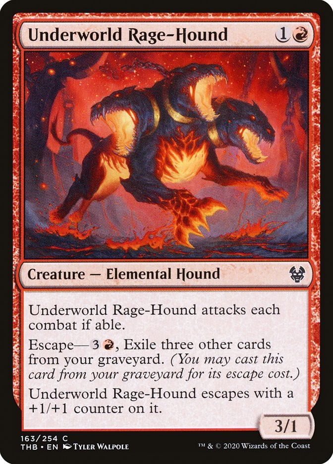Underworld Rage-Hound [Theros Beyond Death] | Impulse Games and Hobbies