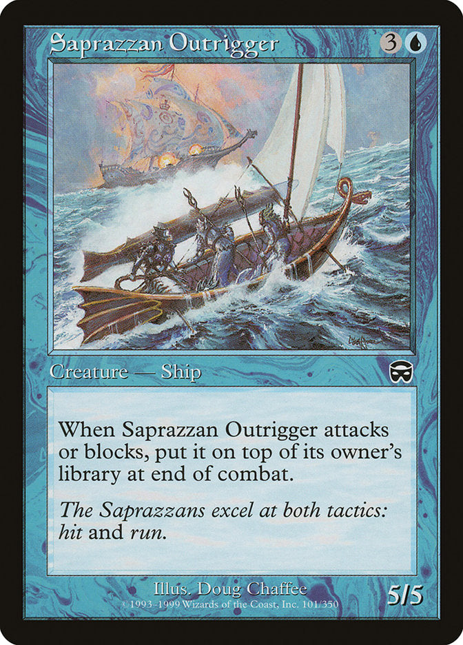 Saprazzan Outrigger [Mercadian Masques] | Impulse Games and Hobbies