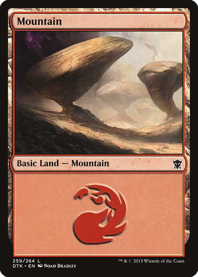 Mountain (259) [Dragons of Tarkir] | Impulse Games and Hobbies