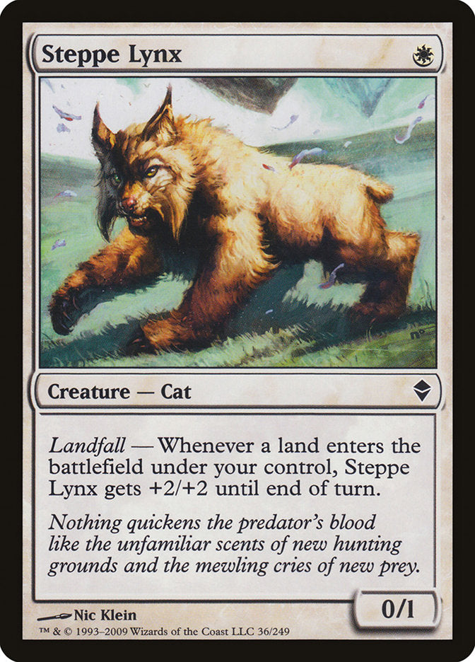 Steppe Lynx [Zendikar] | Impulse Games and Hobbies