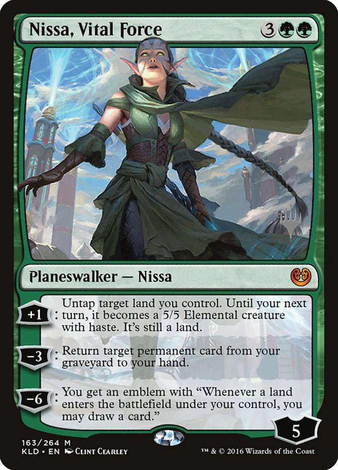 Nissa, Vital Force (Promo Pack) [Kaladesh Promos] | Impulse Games and Hobbies