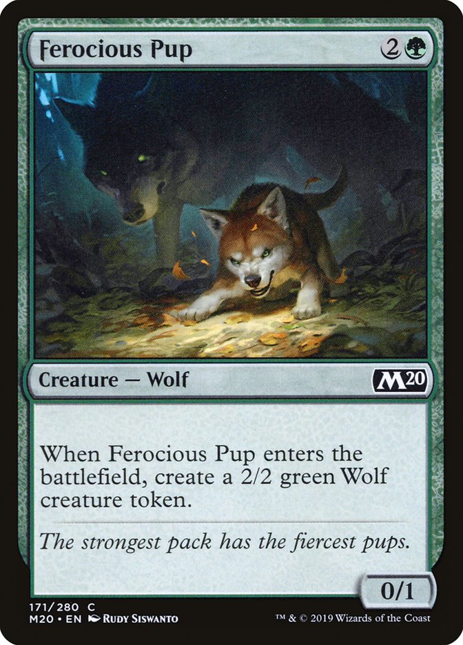 Ferocious Pup [Core Set 2020] | Impulse Games and Hobbies