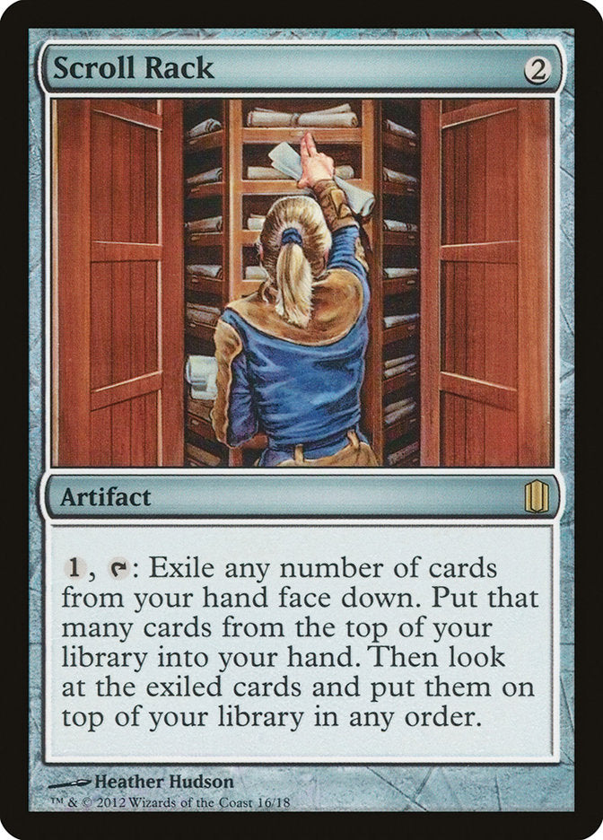 Scroll Rack [Commander's Arsenal] | Impulse Games and Hobbies