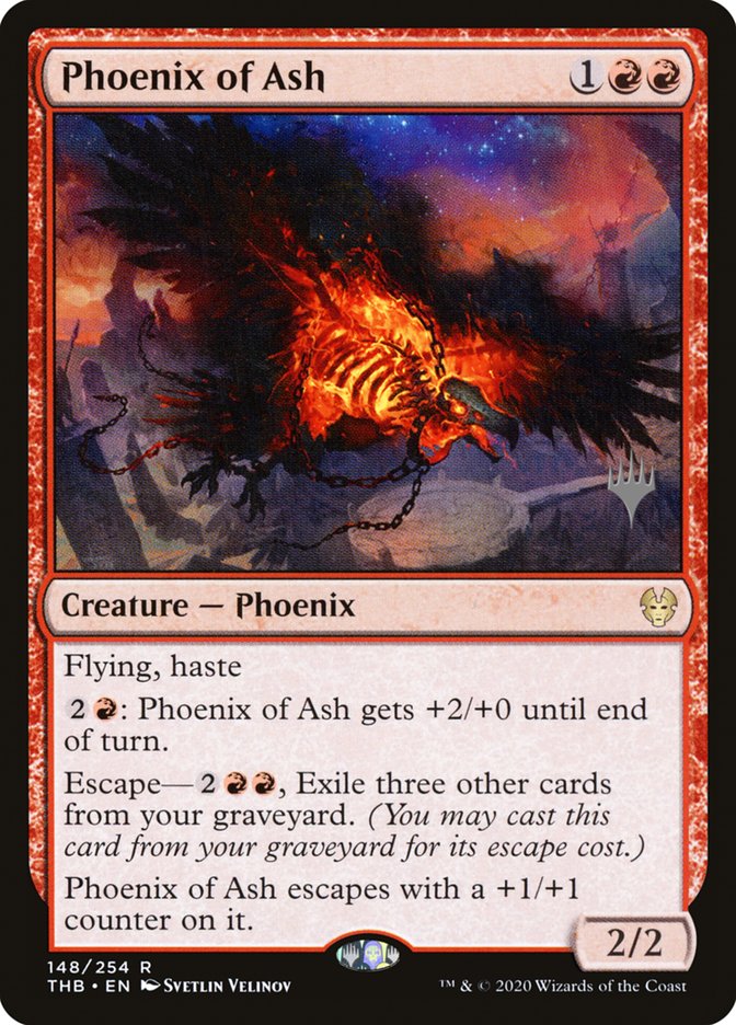 Phoenix of Ash (Promo Pack) [Theros Beyond Death Promos] | Impulse Games and Hobbies