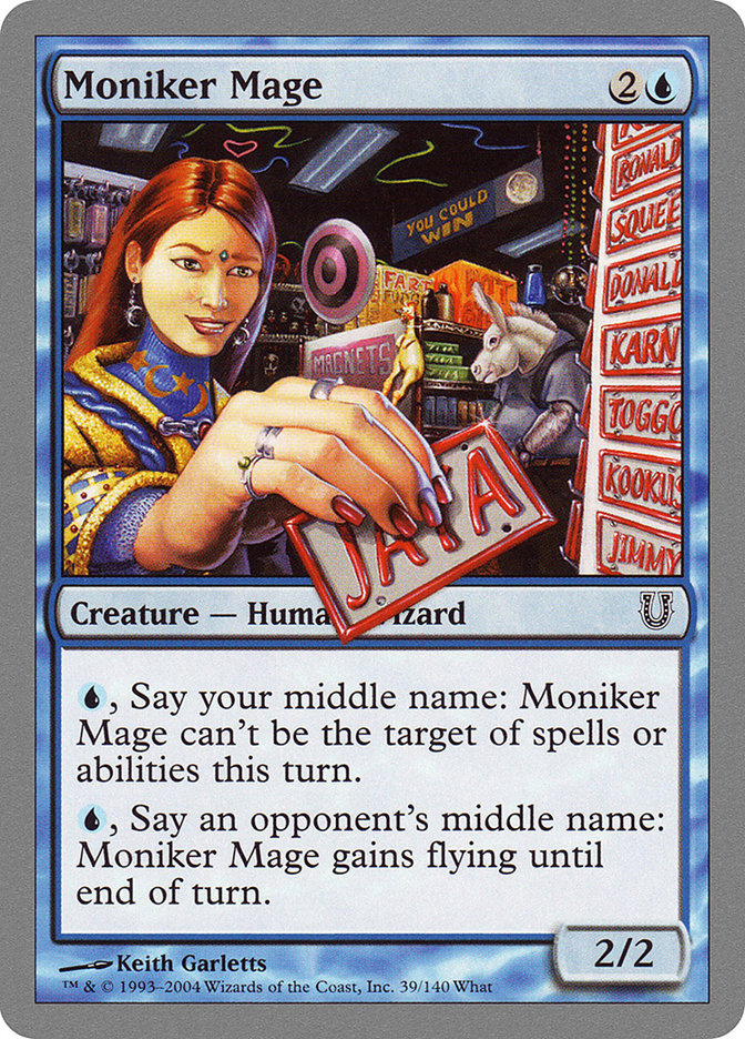 Moniker Mage [Unhinged] | Impulse Games and Hobbies