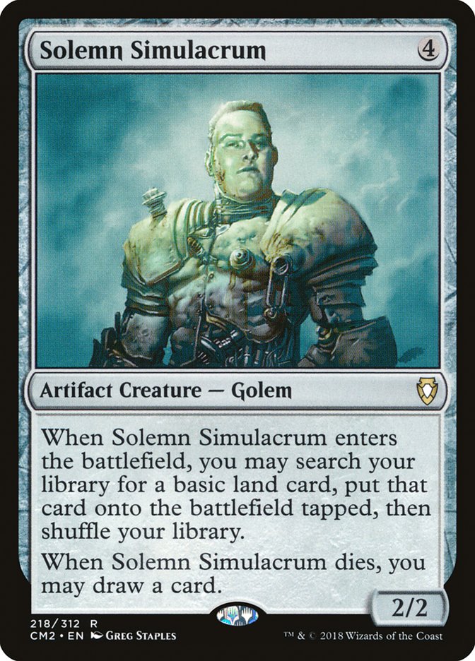 Solemn Simulacrum (218/312) [Commander Anthology Volume II] | Impulse Games and Hobbies