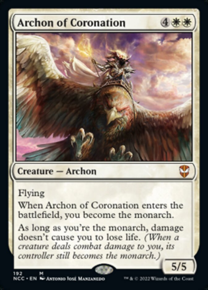 Archon of Coronation [Streets of New Capenna Commander] | Impulse Games and Hobbies