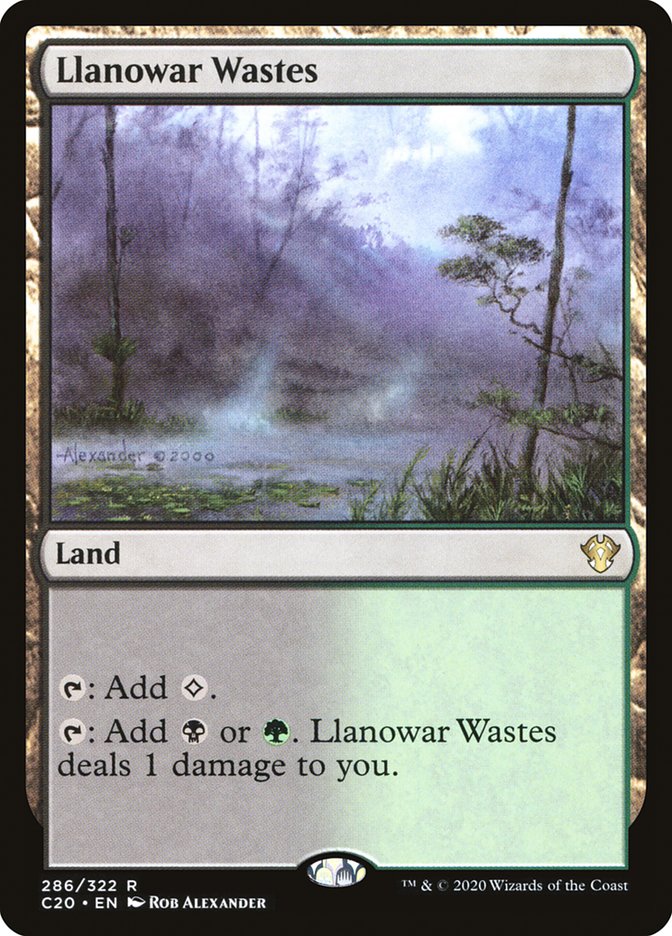 Llanowar Wastes [Commander 2020] | Impulse Games and Hobbies
