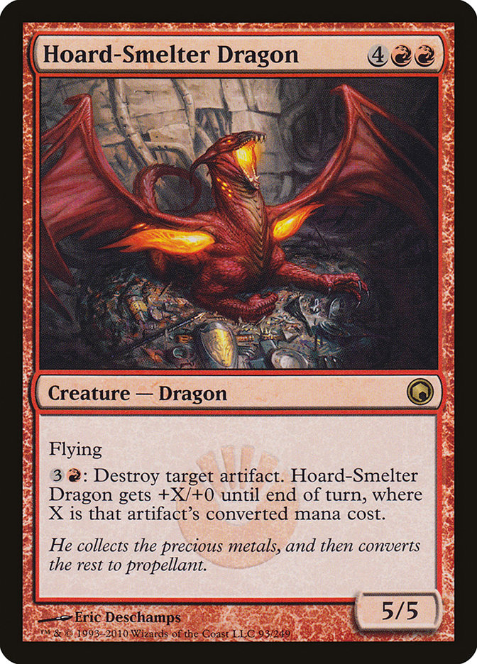 Hoard-Smelter Dragon [Scars of Mirrodin] | Impulse Games and Hobbies