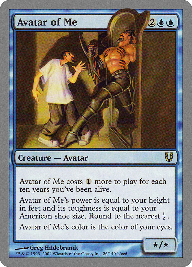 Avatar of Me [Unhinged] | Impulse Games and Hobbies