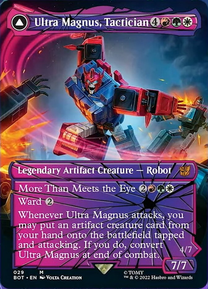 Ultra Magnus, Tactician // Ultra Magnus, Armored Carrier (Shattered Glass) [Universes Beyond: Transformers] | Impulse Games and Hobbies