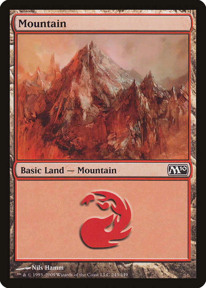 Mountain (243) [Magic 2010] | Impulse Games and Hobbies